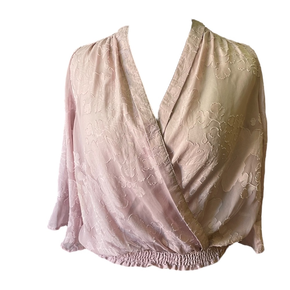 LAFFAIRE Los Angeles Dusty Pink Blouse